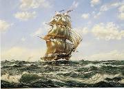 unknow artist Seascape, boats, ships and warships. 114 oil painting on canvas